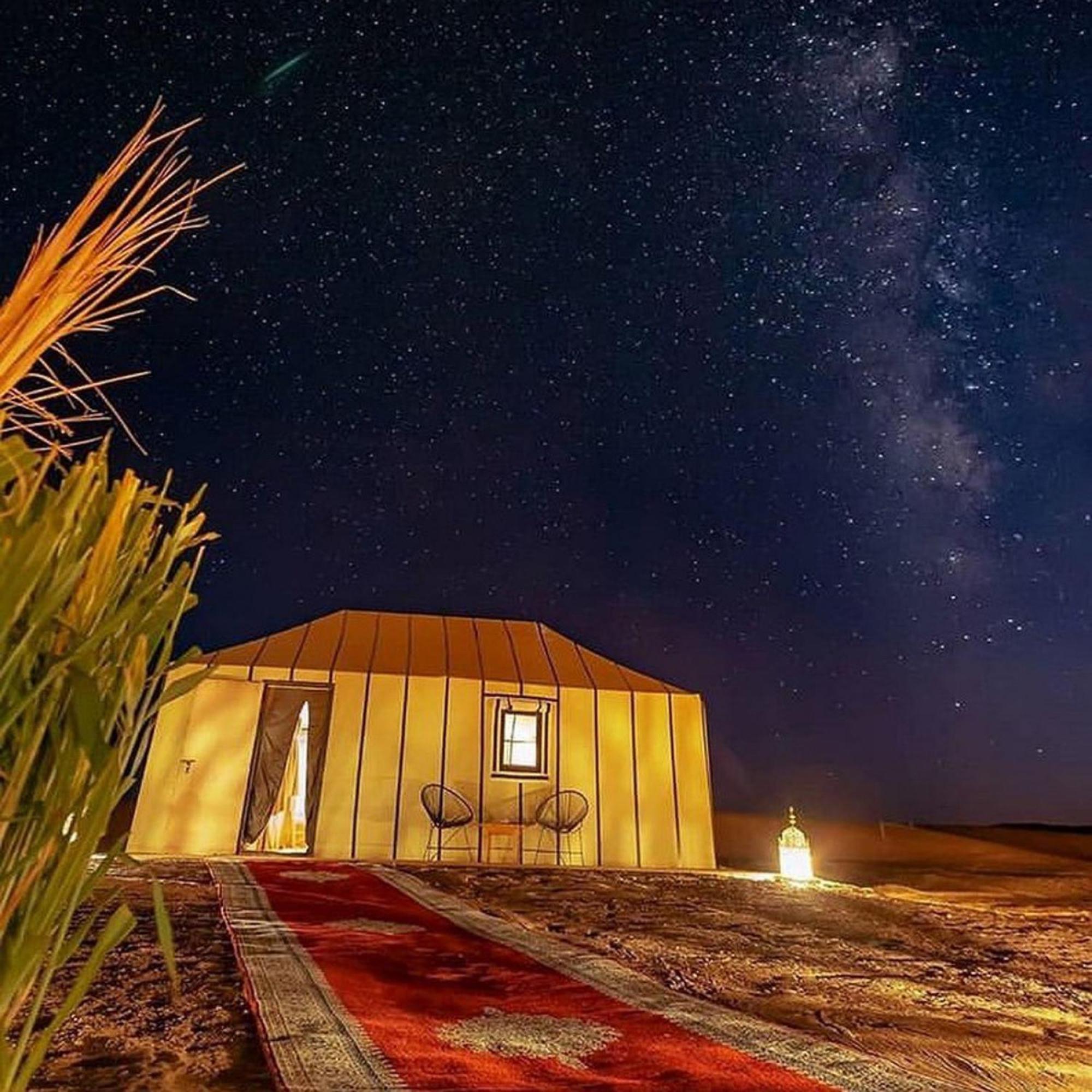 Sahara desert camp Merzouga Eksteriør bilde